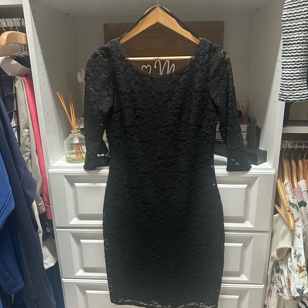 Laundry Black Lace Dress by Laundry